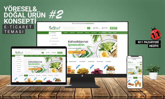 Yöresel & Doğal Ürün E-Ticaret Sitesi