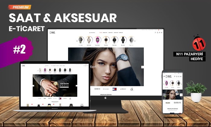 Saat & Aksesuar E-Ticaret Sitesi