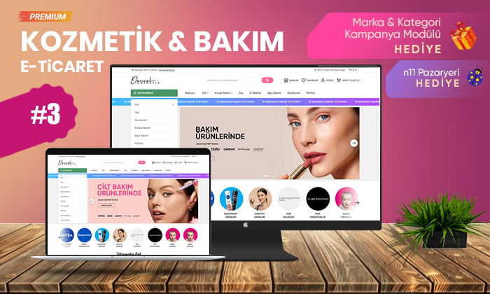 Kozmetik & Bakım E-Ticaret Sitesi
